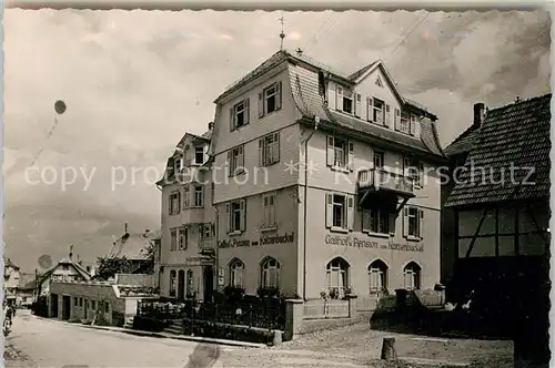 AK / Ansichtskarte Waldkatzenbach Gasthof Pension Katzenbuckel Kat. Waldbrunn