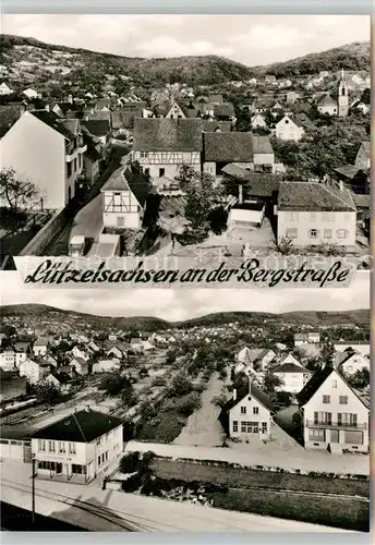 AK / Ansichtskarte Luetzelsachsen Teilansicht Panorama  Kat. Weinheim