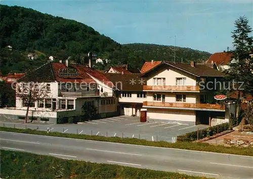 AK / Ansichtskarte Neckargerach Gasthof Pension Zum gruenen Baum Kat. Neckargerach