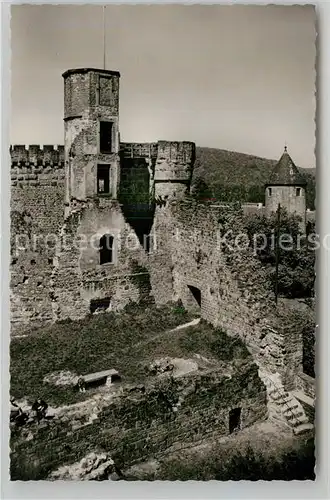 AK / Ansichtskarte Dilsberg Burgruine Kat. Neckargemuend