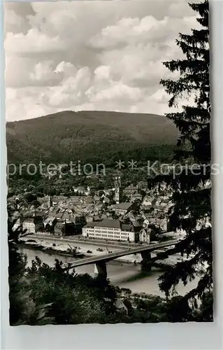 AK / Ansichtskarte Eberbach Neckar Panorama Kat. Eberbach