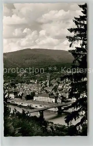 AK / Ansichtskarte Eberbach Neckar Panorama Neckartal Kat. Eberbach