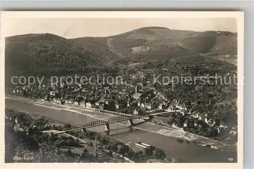 AK / Ansichtskarte Eberbach Neckar Panorama Kat. Eberbach