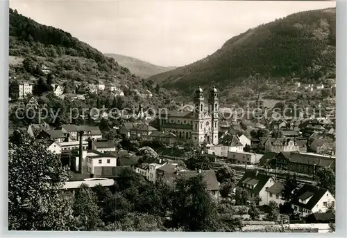 AK / Ansichtskarte Eberbach Neckar Panorama Kirche Kat. Eberbach