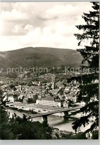 AK / Ansichtskarte Eberbach Neckar Panorama Kat. Eberbach