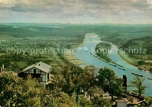 AK / Ansichtskarte Nonnenwerth Rhein Panorama