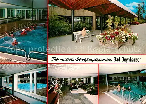 AK / Ansichtskarte Bad Oeynhausen Thermal Bewegungszentrum Hallenbad Foyer Kat. Bad Oeynhausen