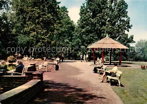 AK / Ansichtskarte Bad Oeynhausen Kurpark Kat. Bad Oeynhausen