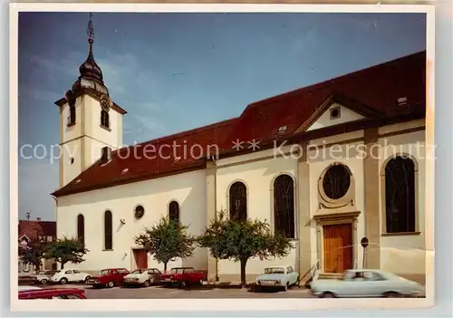 AK / Ansichtskarte Sinsheim Elsenz Kirche Kat. Sinsheim