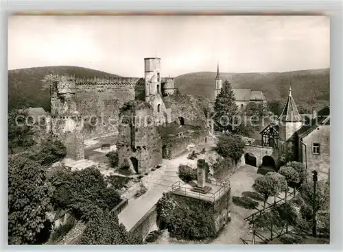 AK / Ansichtskarte Dilsberg Burgruine Kat. Neckargemuend