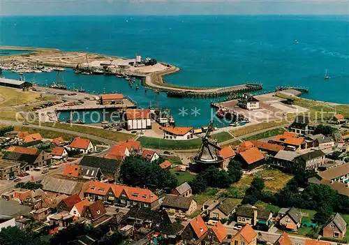 AK / Ansichtskarte Texel Fliegeraufnahme Haven Oudeschild Kat. Niederlande