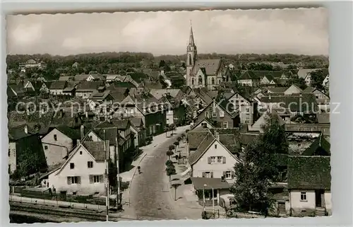 AK / Ansichtskarte Bad Rappenau Ortsansicht Kirche Kat. Bad Rappenau