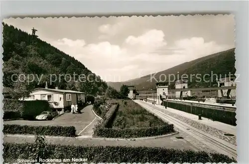 AK / Ansichtskarte Rockenau Schleuse Kat. Eberbach