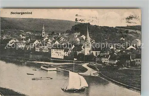 AK / Ansichtskarte Neckargemuend Panorama  Kat. Neckargemuend