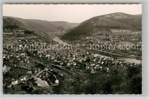 AK / Ansichtskarte Eberbach Neckar Fliegeraufnahme Kat. Eberbach