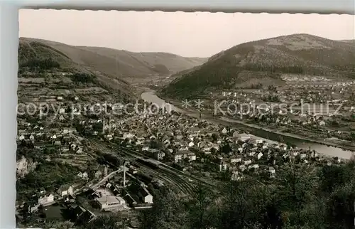 AK / Ansichtskarte Eberbach Neckar Fliegeraufnahme Kat. Eberbach