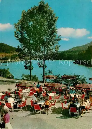 AK / Ansichtskarte Biersdorf See Terrasse Dorint Sporthotel Kat. Biersdorf am See