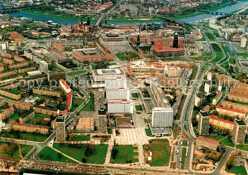 AK / Ansichtskarte Dresden Fliegeraufnahme Kat. Dresden Elbe