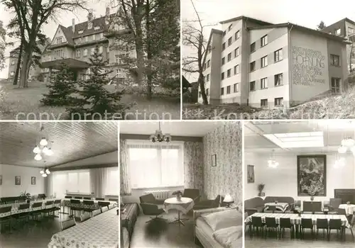 AK / Ansichtskarte Woltersdorf Erkner Theodor Christlieb Haus Spener Zimmer Gaestezimmer  Kat. Woltersdorf Erkner