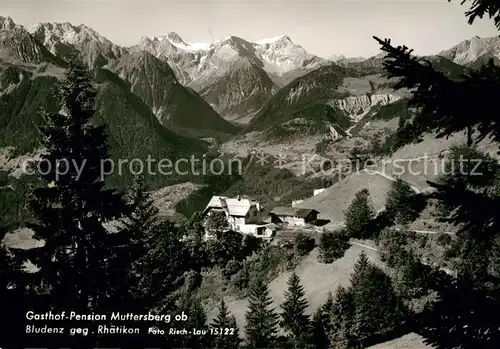 AK / Ansichtskarte Bludenz Vorarlberg Gasthof Muttersberg  Kat. Bludenz