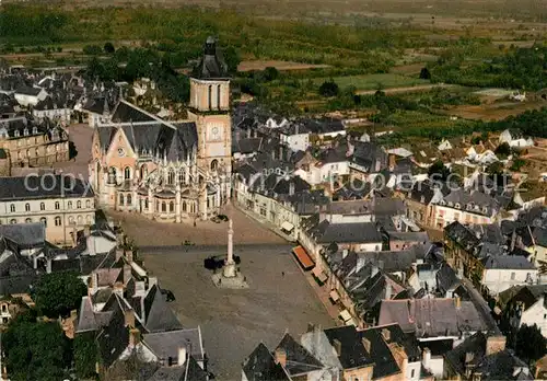 AK / Ansichtskarte Beaufort en Vallee Fliegeraufnahme Kirche  Kat. Beaufort en Vallee