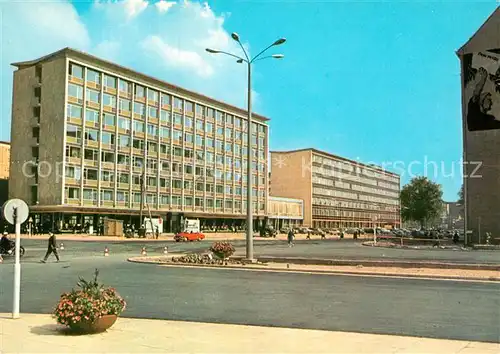 AK / Ansichtskarte Karl Marx Stadt Br?ckenstrasse  Kat. Chemnitz