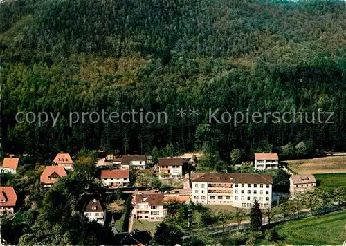 AK / Ansichtskarte Bad Wildungen Reinhardshausen Fliegeraufnahme Waldsanatorium Alfred Roth Kat. Bad Wildungen