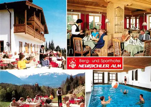 AK / Ansichtskarte Bad Reichenhall Piding Sporthotel Neubichler Alm Kat. Bad Reichenhall