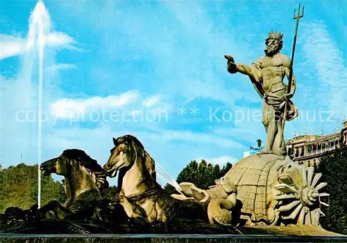 AK / Ansichtskarte Madrid Spain Monumento a Neptuno Kat. Madrid