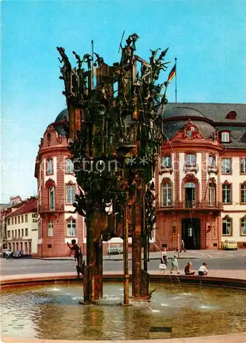 AK / Ansichtskarte Mainz Rhein Fastnachtbrunnen