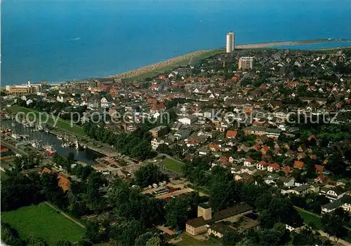 AK / Ansichtskarte Buesum Nordseebad Fliegeraufnahme Kat. Buesum