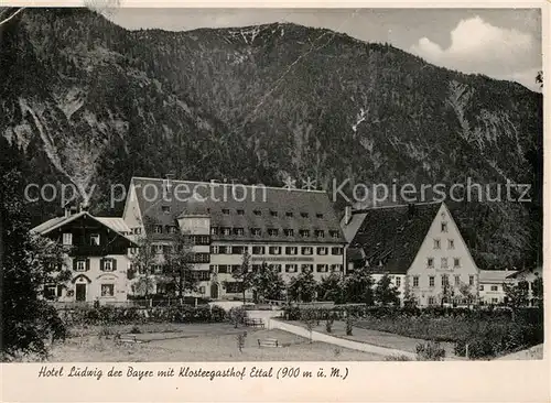 AK / Ansichtskarte Ettal Hotel Ludwig der Bayer Klostergasthof  Kat. Ettal