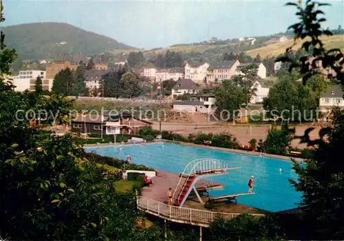 AK / Ansichtskarte Saarburg Saar Schwimmbad  Kat. Saarburg