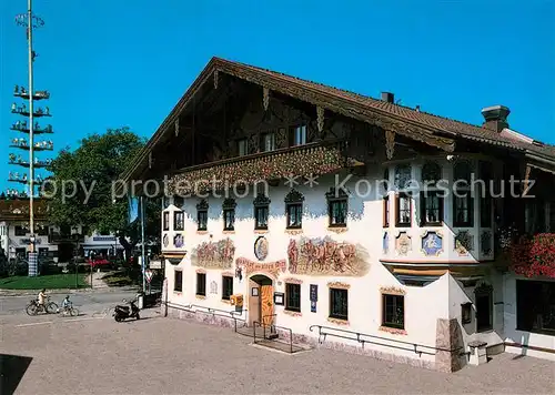 AK / Ansichtskarte Bernau Chiemsee gasthof Alter Wirt Kat. Bernau a.Chiemsee