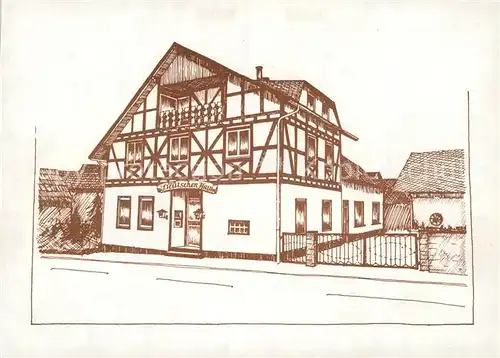 AK / Ansichtskarte Westerfeld Taunus Gasthaus Velte Zum Deutschen Haus Kat. Neu Anspach