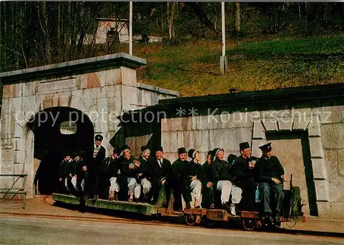 AK / Ansichtskarte Berchtesgaden Ausfahrt aus dem Salzbergwerk Kat. Berchtesgaden