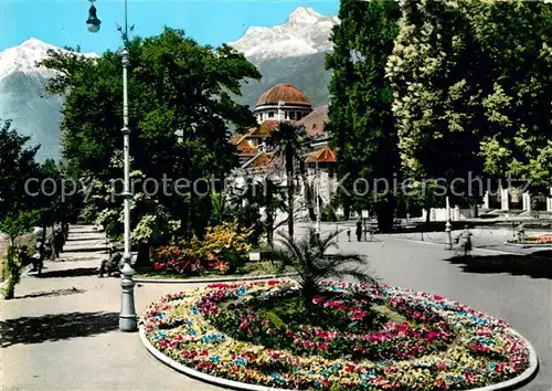 AK / Ansichtskarte Meran Merano Passeggiata e Casino Kurpromenade Kurhaus