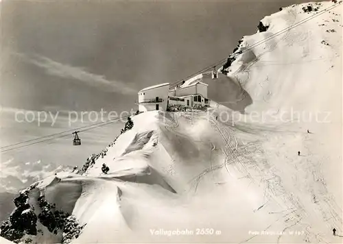 AK / Ansichtskarte Foto Risch Lau Nr. W 197 Valluga Seilbahn  Kat. Fotografie