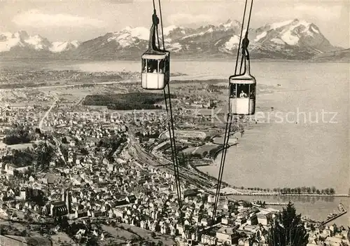 AK / Ansichtskarte Seilbahn Pfaender Bregenz  Kat. Bahnen