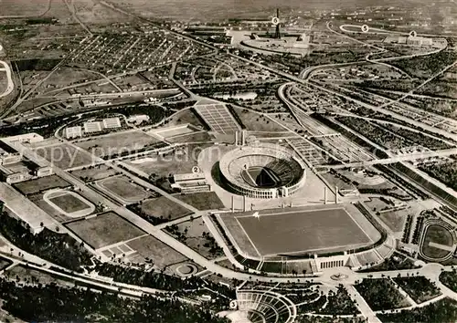 AK / Ansichtskarte Berlin Olympia Stadion Deutschlandhalle Funkturm Kat. Berlin