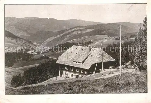 AK / Ansichtskarte Obermuenstertal Wander  Erholungsheim Luginsland  Kat. Muenstertal