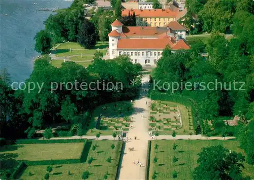 AK / Ansichtskarte Rheinsberg Fliegeraufnahme mit Schlo Kat. Rheinsberg