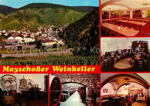 AK / Ansichtskarte Mayschoss Mayschosser Weinkeller Restaurant Gastraeume Kat. Mayschoss