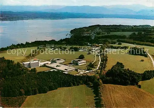 AK / Ansichtskarte Bernried Starnberger See Klinik Hoehenried Fliegeraufnahme Kat. Bernried