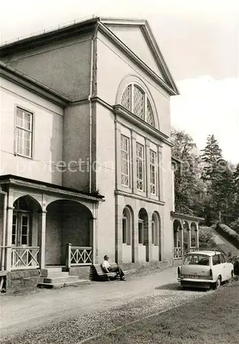 AK / Ansichtskarte Bad Berka Coudrayhaus Goethestube  Kat. Bad Berka