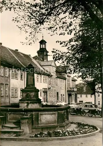 AK / Ansichtskarte Bad Berka Marktplatz Rathaus  Kat. Bad Berka