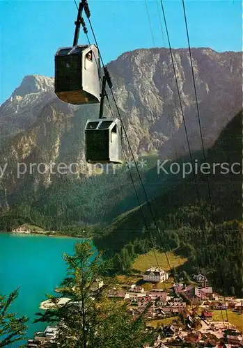 AK / Ansichtskarte Seilbahn Salzberg Hallstatt Krippenstein  Kat. Bahnen