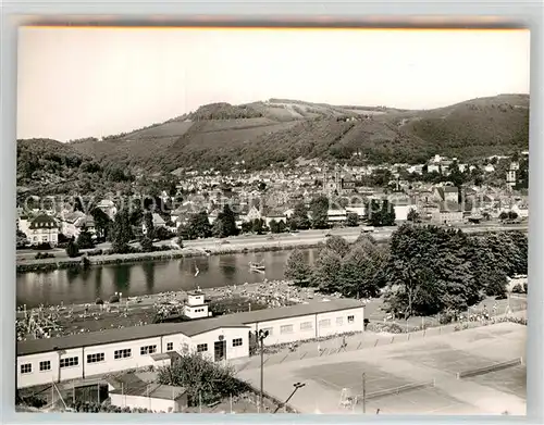 AK / Ansichtskarte Eberbach Baden Freibad Panorama Kat. Eberbach