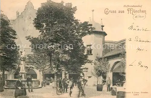 AK / Ansichtskarte Muenchen Hofbraeuhaus Kat. Muenchen