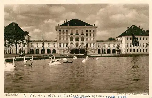 AK / Ansichtskarte Muenchen Schloss Nymphenburg Kat. Muenchen